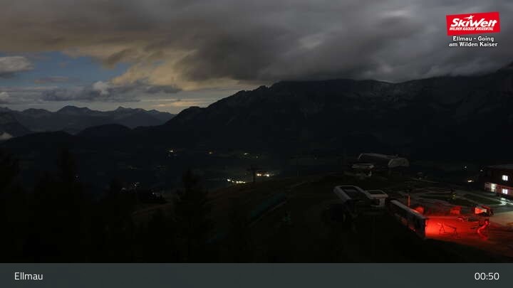 Archiv Foto Webcam Bergstation Hartkaiserbahn, Ellmau