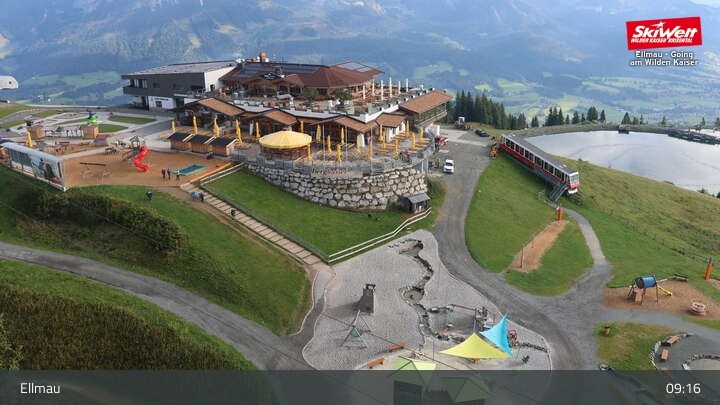 Archiv Foto Webcam Bergstation Hartkaiserbahn, Ellmau