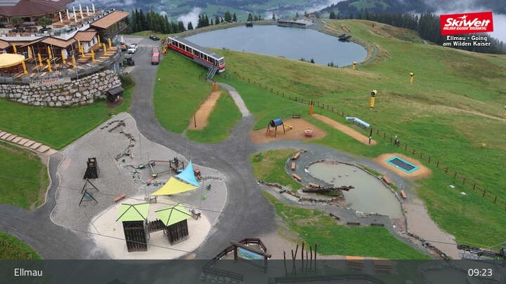 Archiv Foto Webcam Bergstation Hartkaiserbahn, Ellmau