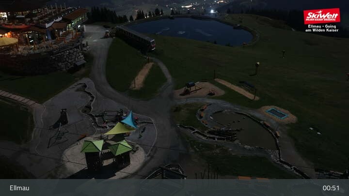 Archived image Webcam Top Station Hartkaiserbahn, Ellmau