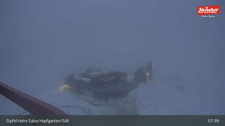 Archiv Foto Webcam Hohe Salve, Hopfgarten im Brixental