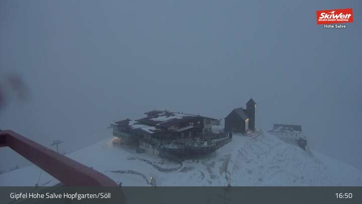 Archiv Foto Webcam Hohe Salve, Hopfgarten im Brixental