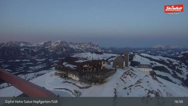 Archiv Foto Webcam Hohe Salve, Hopfgarten im Brixental