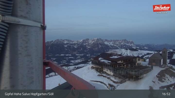 Archiv Foto Webcam Hohe Salve, Hopfgarten im Brixental