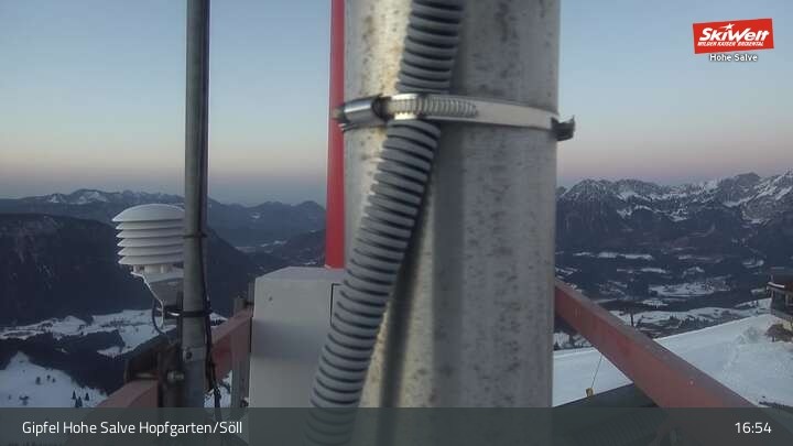 Archived image Webcam Peak of Hohe Salve