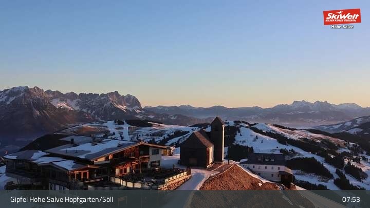Archiv Foto Webcam Hohe Salve, Hopfgarten im Brixental