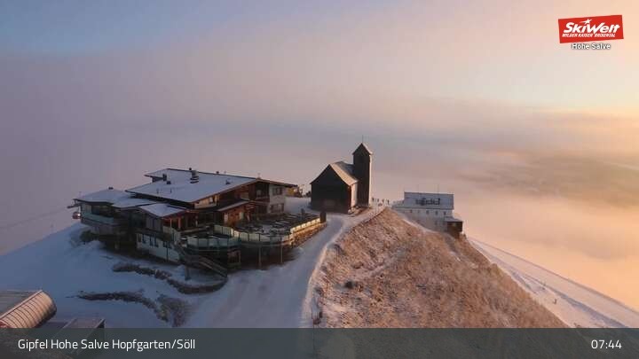 Archiv Foto Webcam Hohe Salve, Hopfgarten im Brixental