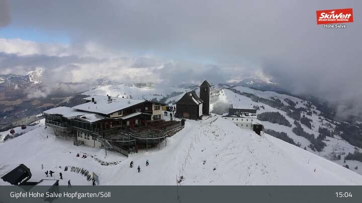 Archiv Foto Webcam Hohe Salve, Hopfgarten im Brixental