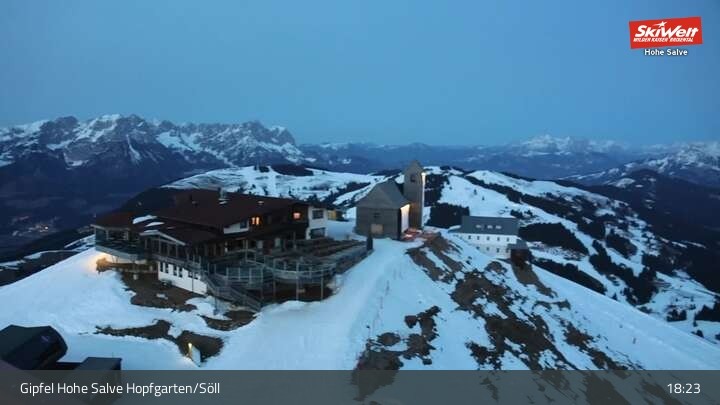 Archiv Foto Webcam Hohe Salve, Hopfgarten im Brixental