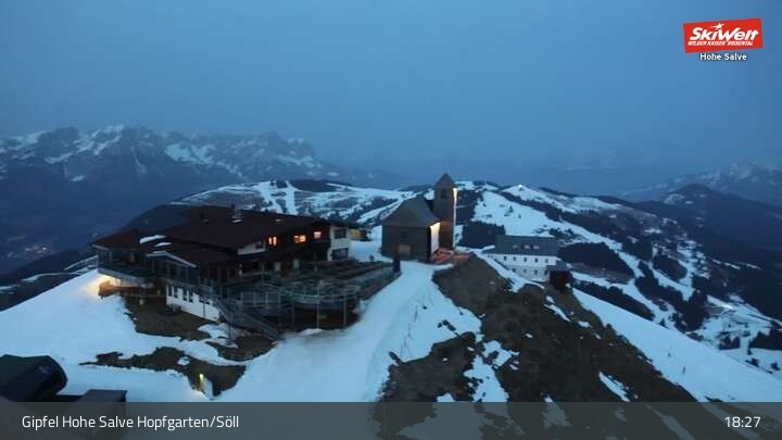 Archiv Foto Webcam Hohe Salve, Hopfgarten im Brixental