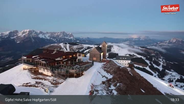 Archiv Foto Webcam Hohe Salve, Hopfgarten im Brixental