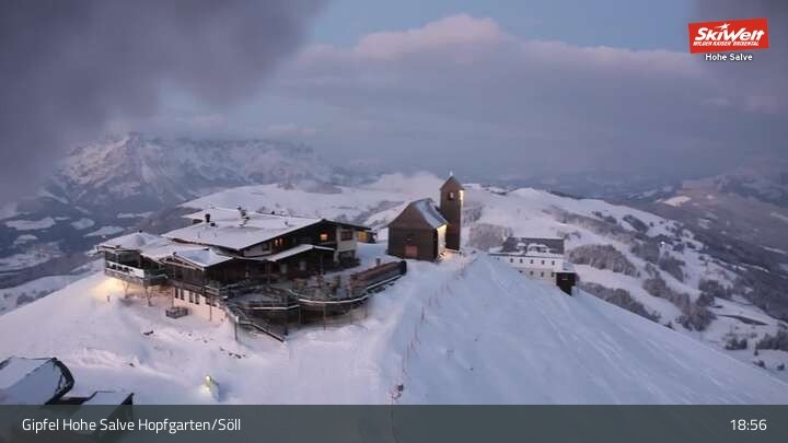 Archiv Foto Webcam Hohe Salve, Hopfgarten im Brixental