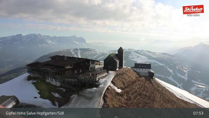 Archiv Foto Webcam Hohe Salve, Hopfgarten im Brixental