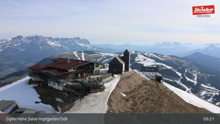 Archiv Foto Webcam Hohe Salve, Hopfgarten im Brixental