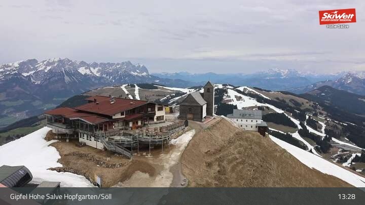 Archiv Foto Webcam Hohe Salve, Hopfgarten im Brixental