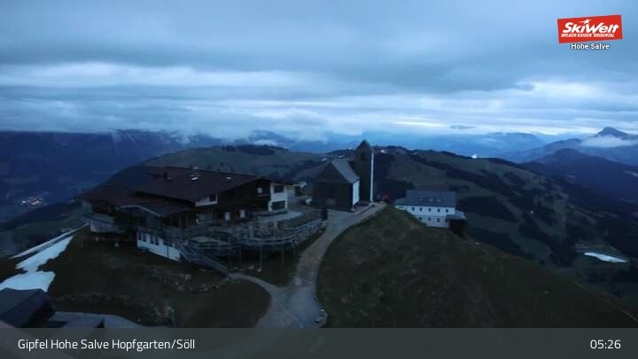 Archiv Foto Webcam Hohe Salve, Hopfgarten im Brixental