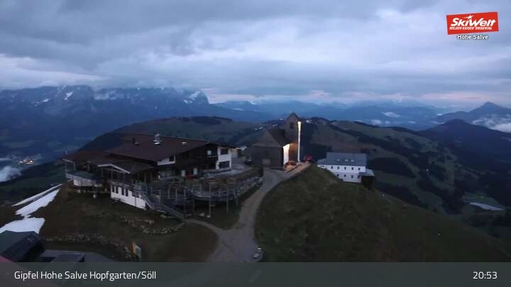 Archiv Foto Webcam Hohe Salve, Hopfgarten im Brixental