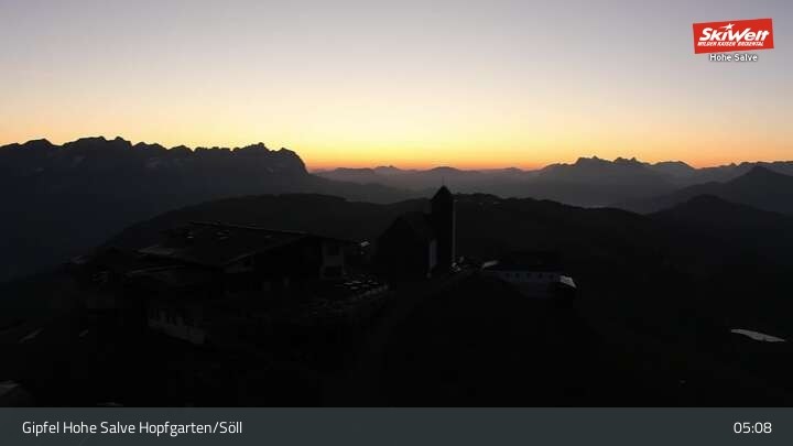 Archiv Foto Webcam Hohe Salve, Hopfgarten im Brixental