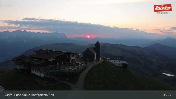 Archiv Foto Webcam Hohe Salve, Hopfgarten im Brixental