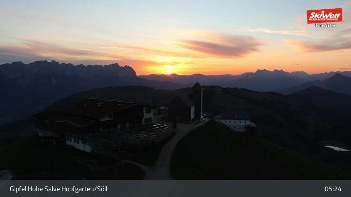 Archiv Foto Webcam Hohe Salve, Hopfgarten im Brixental