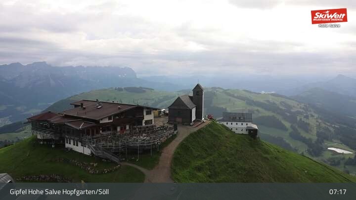 Archiv Foto Webcam Hohe Salve, Hopfgarten im Brixental