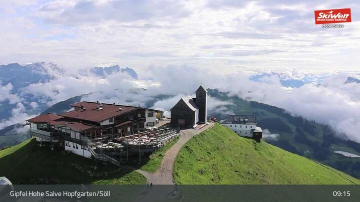 Archiv Foto Webcam Hohe Salve, Hopfgarten im Brixental
