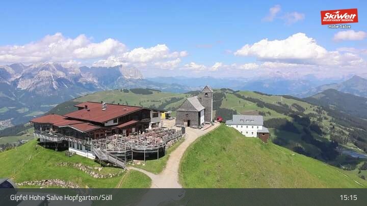 Archiv Foto Webcam Hohe Salve, Hopfgarten im Brixental