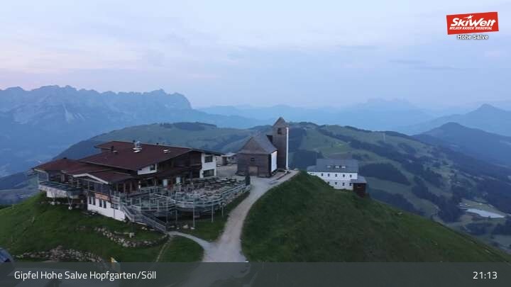 Archiv Foto Webcam Hohe Salve, Hopfgarten im Brixental