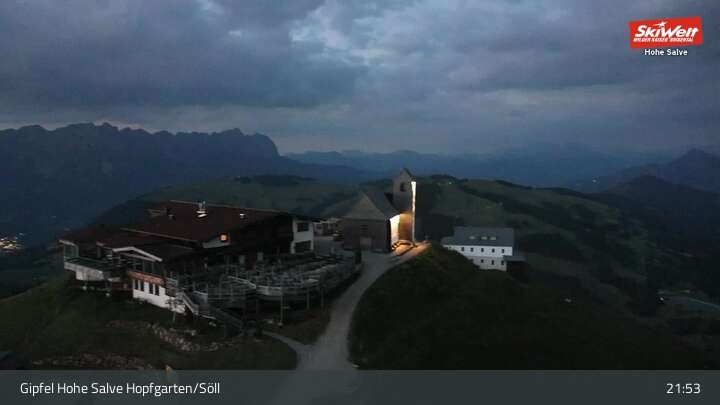 Archiv Foto Webcam Hohe Salve, Hopfgarten im Brixental