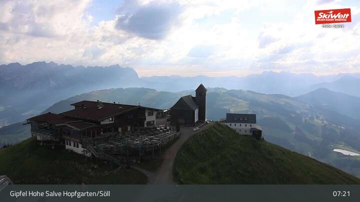 Archiv Foto Webcam Hohe Salve, Hopfgarten im Brixental