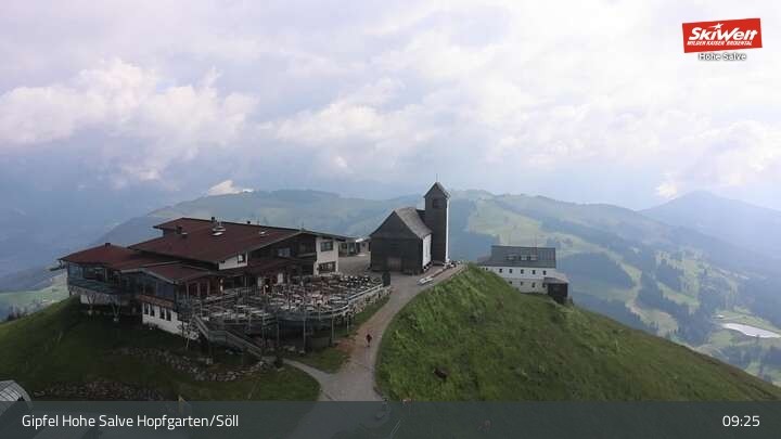 Archiv Foto Webcam Hohe Salve, Hopfgarten im Brixental