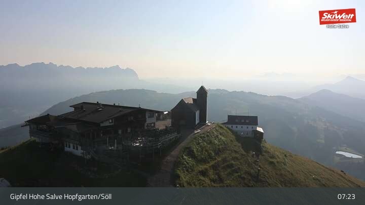 Archiv Foto Webcam Hohe Salve, Hopfgarten im Brixental