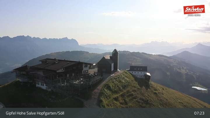 Archiv Foto Webcam Hohe Salve, Hopfgarten im Brixental