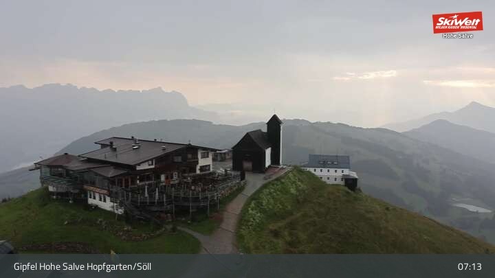 Archiv Foto Webcam Hohe Salve, Hopfgarten im Brixental