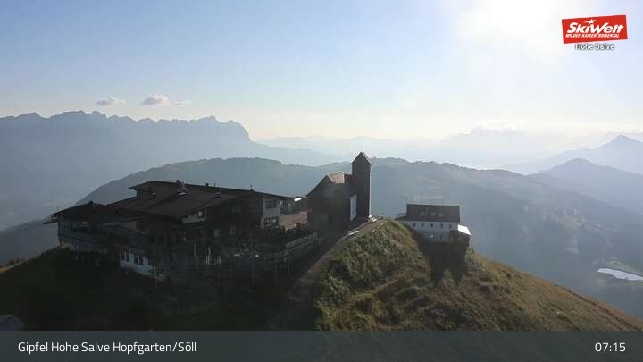 Archiv Foto Webcam Hohe Salve, Hopfgarten im Brixental