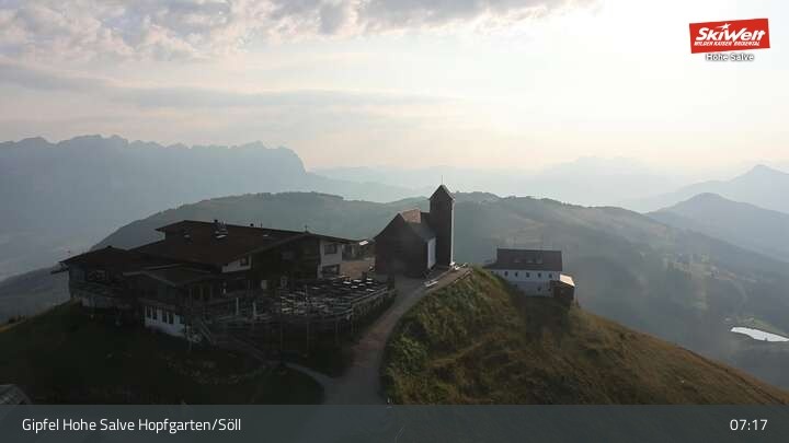 Archiv Foto Webcam Hohe Salve, Hopfgarten im Brixental