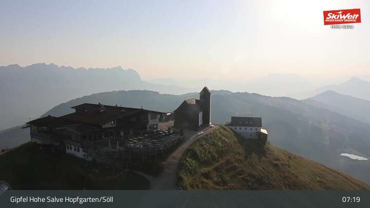 Archiv Foto Webcam Hohe Salve, Hopfgarten im Brixental