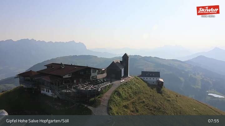 Archiv Foto Webcam Hohe Salve, Hopfgarten im Brixental