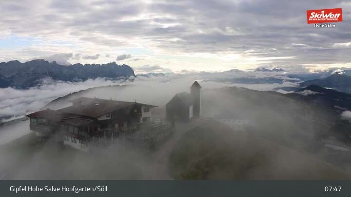 Archiv Foto Webcam Hohe Salve, Hopfgarten im Brixental