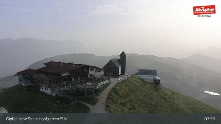 Archiv Foto Webcam Hohe Salve, Hopfgarten im Brixental