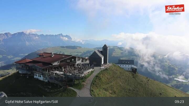 Archiv Foto Webcam Hohe Salve, Hopfgarten im Brixental