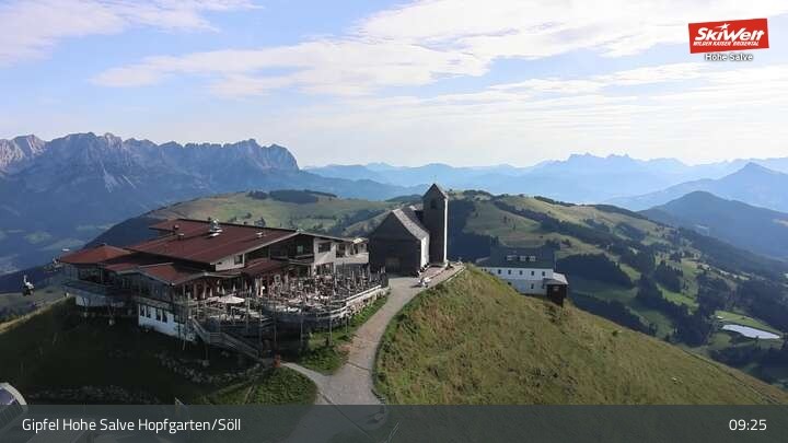 Archiv Foto Webcam Hohe Salve, Hopfgarten im Brixental
