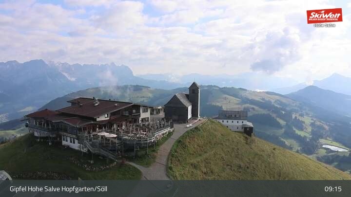 Archived image Webcam Peak of Hohe Salve