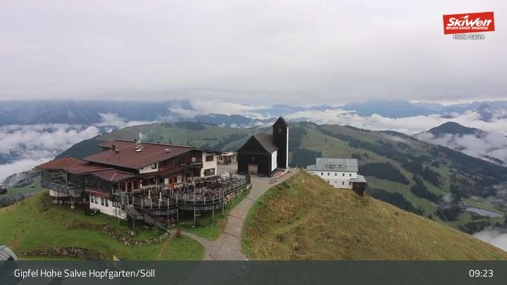 Archiv Foto Webcam Hohe Salve, Hopfgarten im Brixental