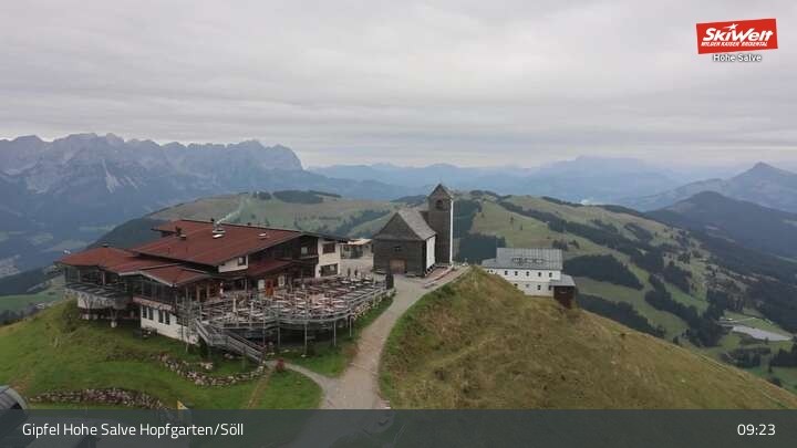Archiv Foto Webcam Hohe Salve, Hopfgarten im Brixental
