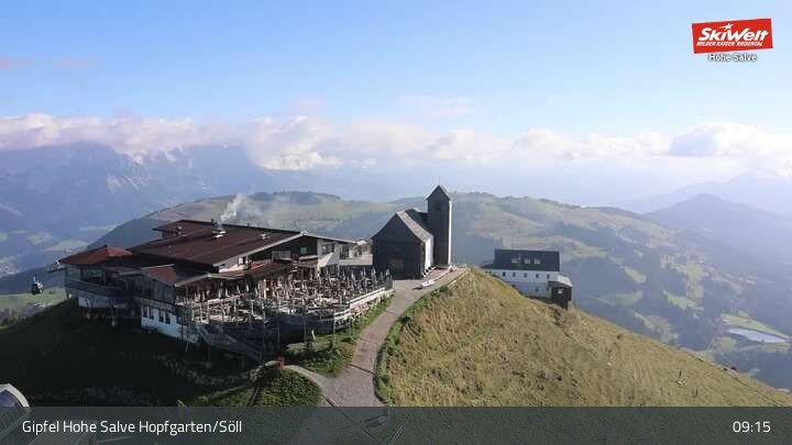 Archiv Foto Webcam Hohe Salve, Hopfgarten im Brixental