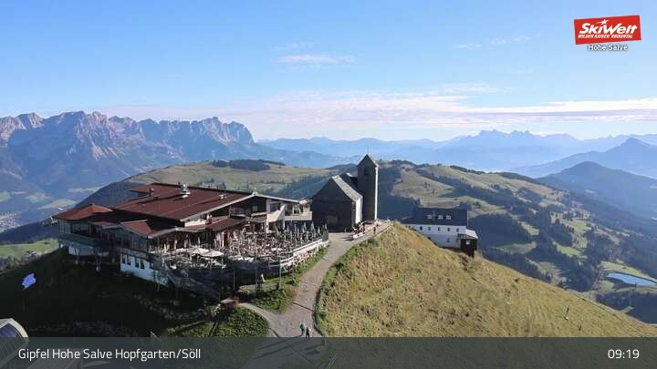 Archiv Foto Webcam Hohe Salve, Hopfgarten im Brixental