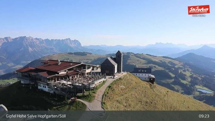 Archiv Foto Webcam Hohe Salve, Hopfgarten im Brixental