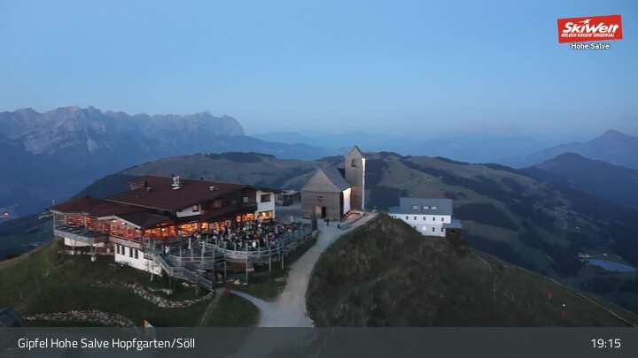 Archiv Foto Webcam Hohe Salve, Hopfgarten im Brixental