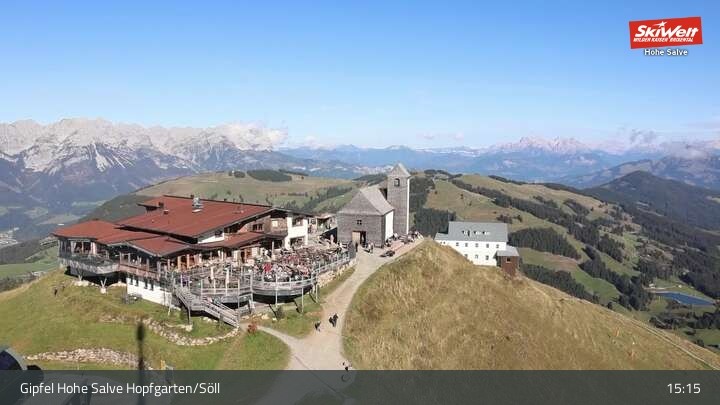 Archiv Foto Webcam Hohe Salve, Hopfgarten im Brixental